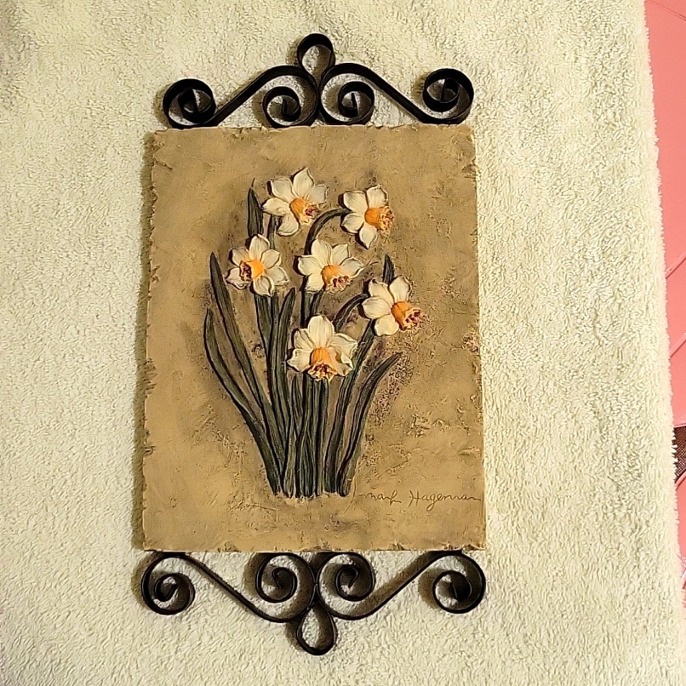 Marilyn Hageman ceramic plaque